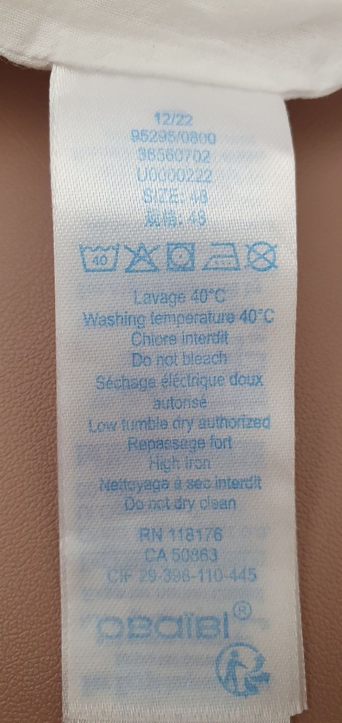 Chapeau bébé 48 cm - photo numéro 2