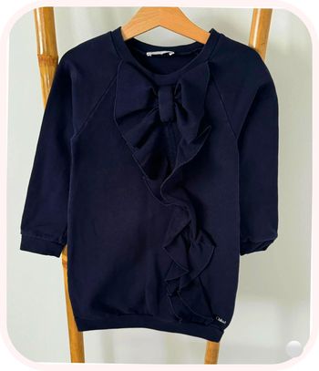 Robe manches longues bleu marine Chloé Taille