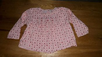 Blouse alphabet création 12 mois