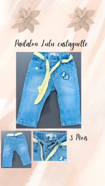 Jeans Lulu castagnette