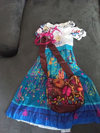 Robe déguisement encanto 3/4 ans