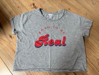 TEE shirt gris taille 42