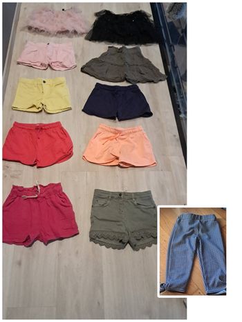 Lot de shorts et jupes neufs 8ans 