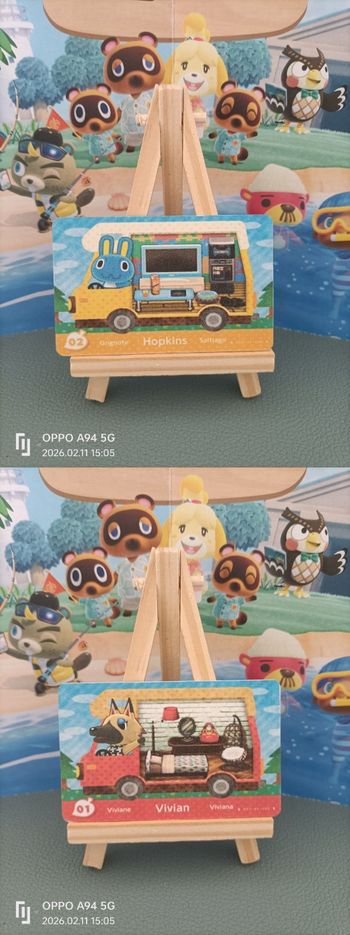 Cartes Amiibo Série Welcome