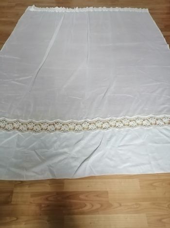 rideau voile blanc 198 x 172 cm