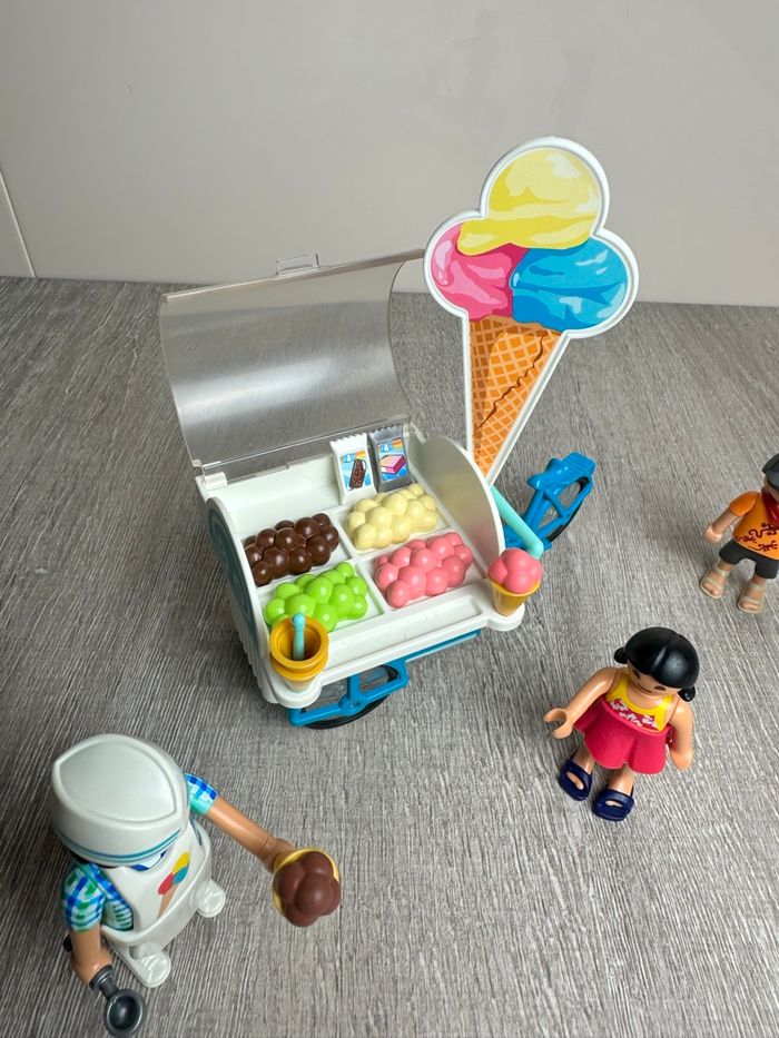 Playmobil - 9426 Marchand de glace et triporteur - photo numéro 8