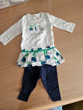 Tunique catimini 6 mois theme 🐰