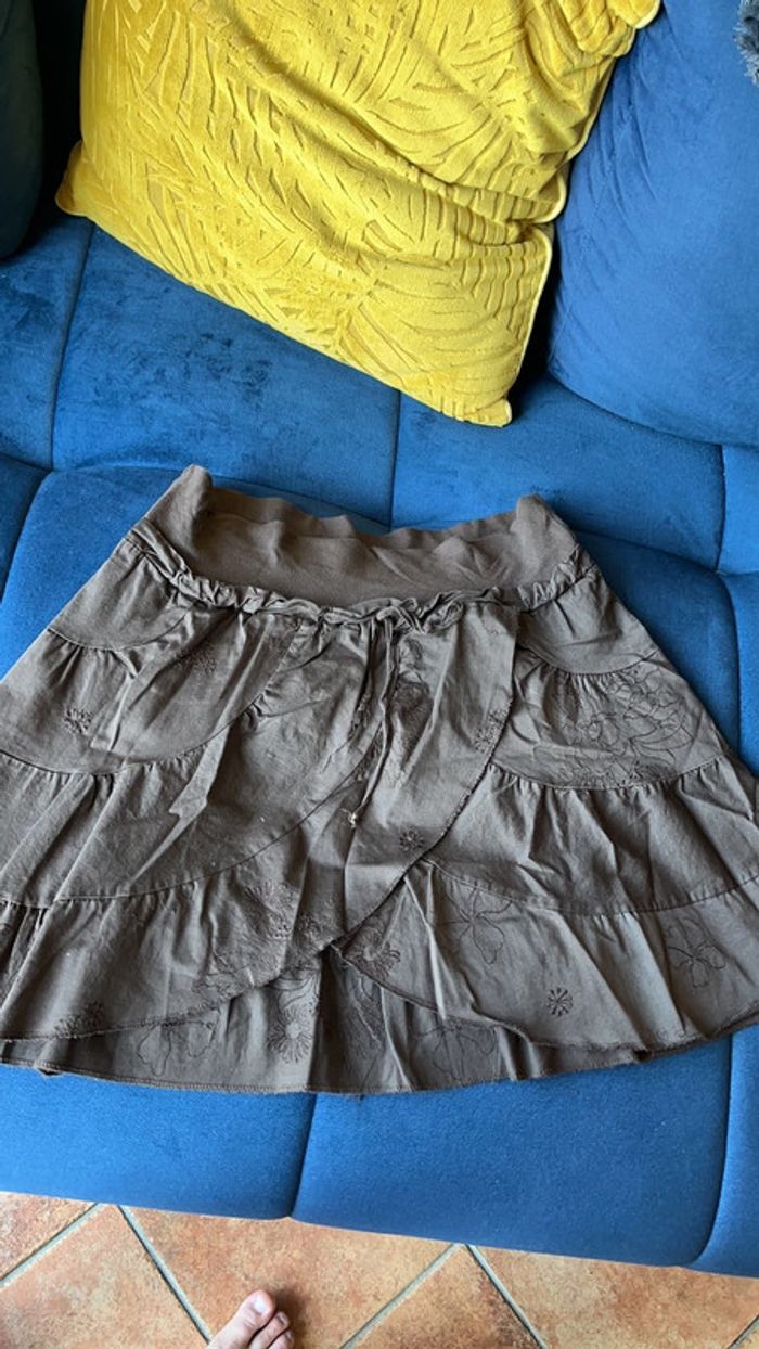 Jupe marron taille M