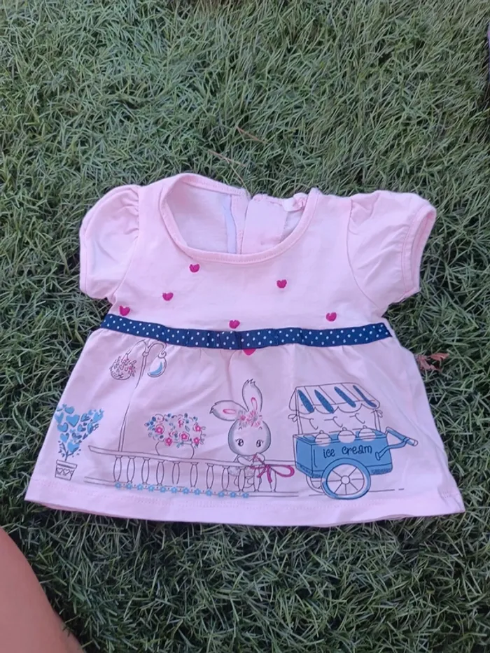 tee-shirts manches courtes 3 mois