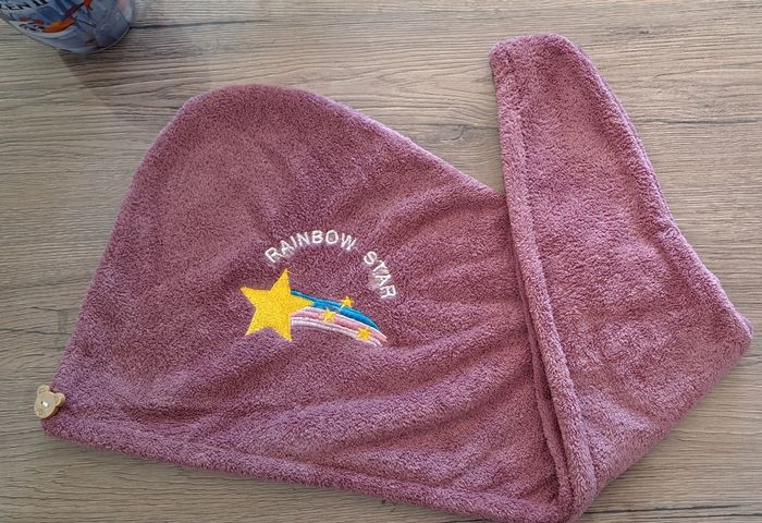 Serviette cheveux fille Neuf