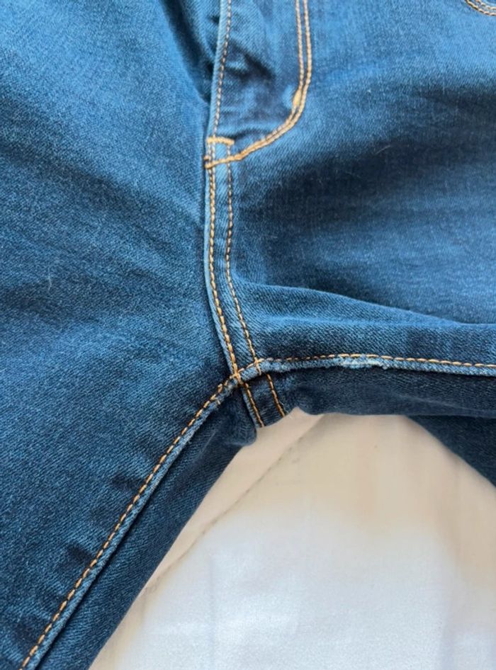 Jean mi taille haute levi’s bleu marine high rise skinny taille S/36 L32 femme - photo numéro 7