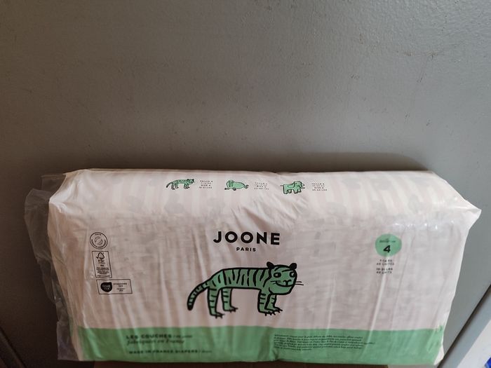 Joone Taille 4, 1 paquet de 48 couches neuves
