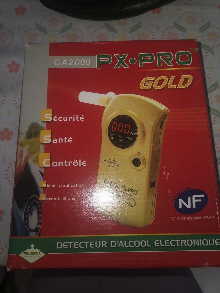Ethylotest électronique