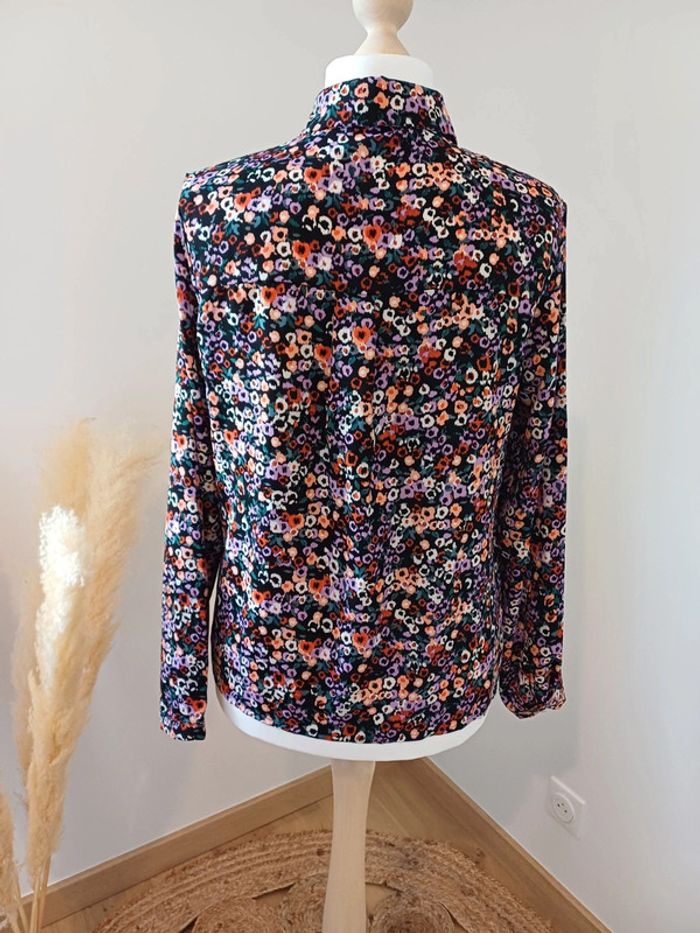 Chemise colorée à motifs Cerise Blue taille L 40 - photo numéro 7