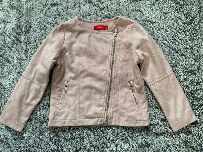 Veste neuve vieux rose Tissaia - 4 ans