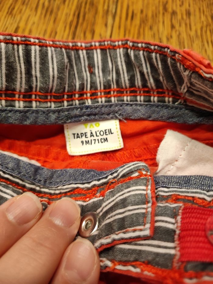 Pantalon 9 mois tape a l'oeil - photo numéro 2