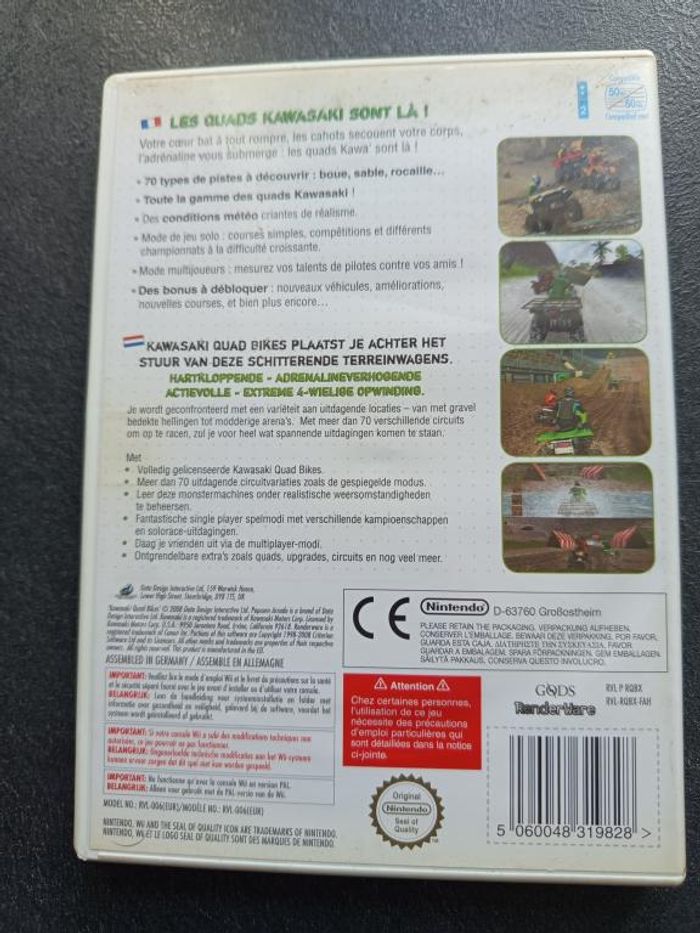 Nintendo - Wii - Kawasaki - Quad bikes - photo numéro 2