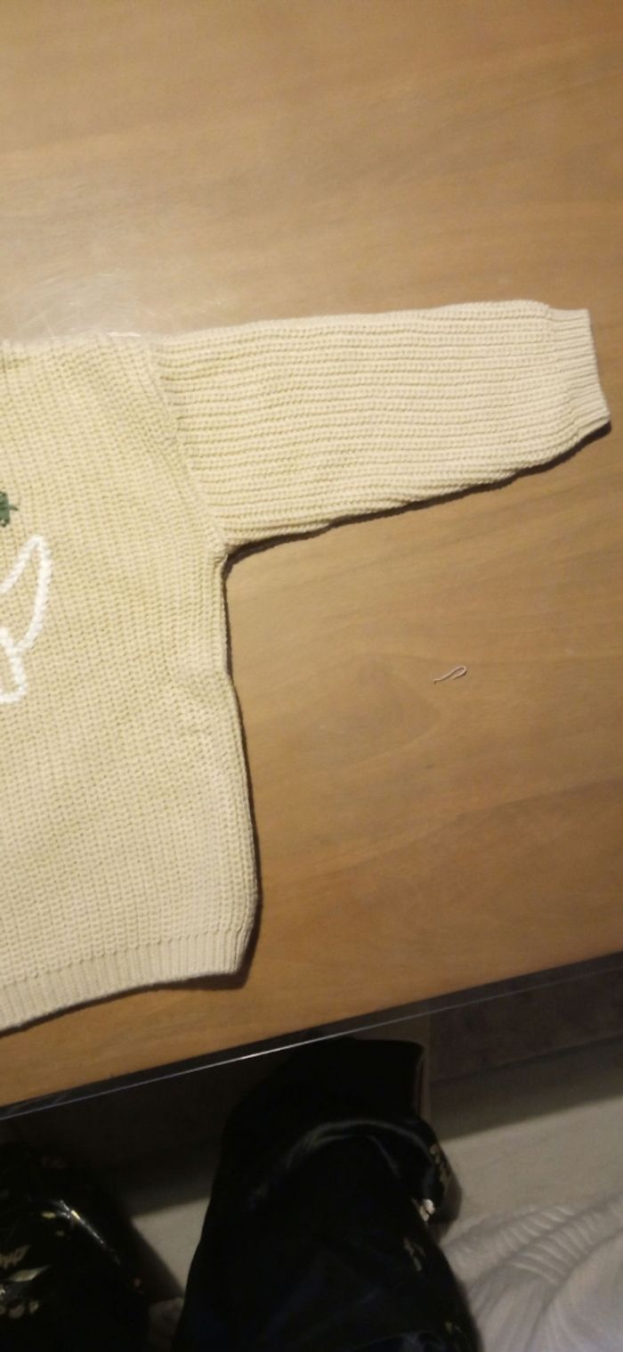 pull bébé motif dinausore ( 24/36 mois) - photo numéro 7