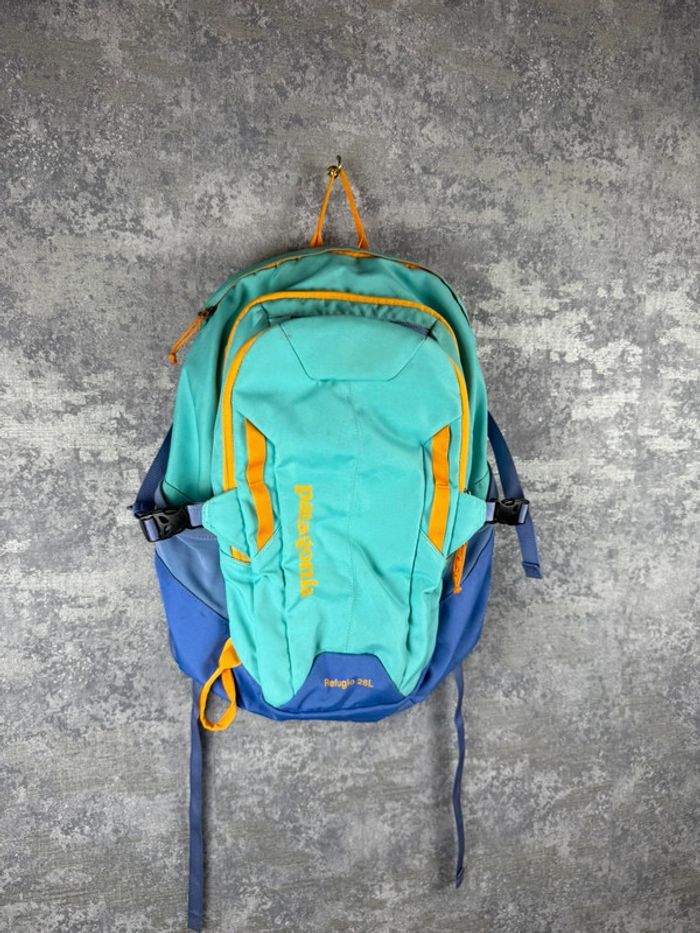 Sac à dos Patagonia Refugio 28L Bleu Turquoise & Jaune & Violet - photo numéro 2