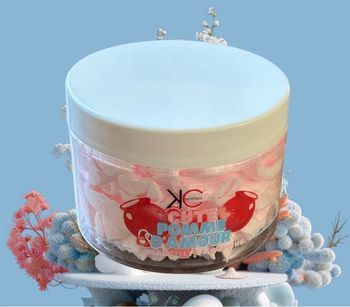 Chantilly de douche gourmande à la pomme d’amour