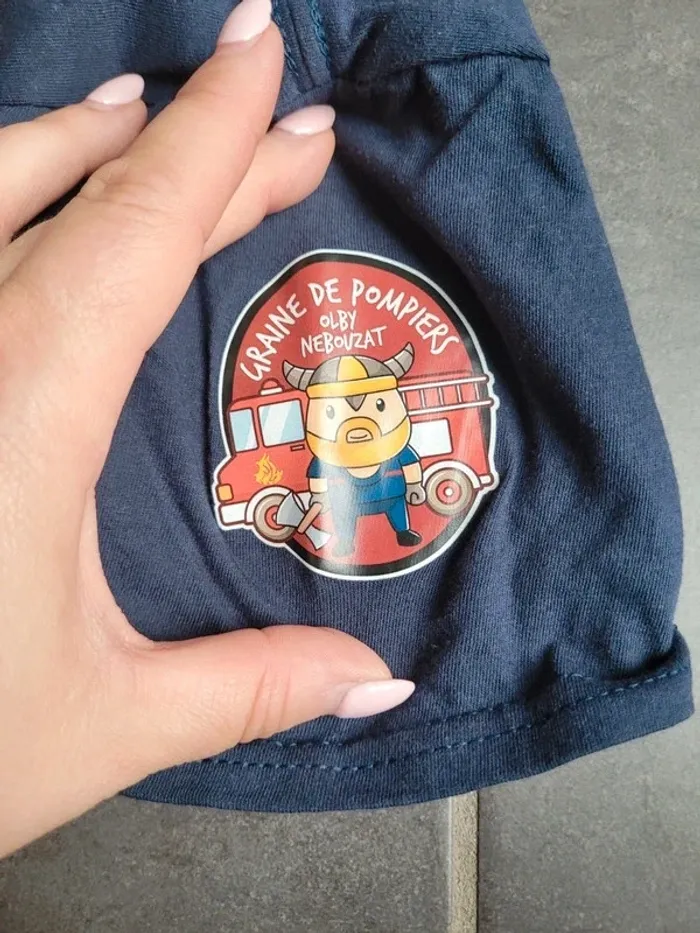 T shirt de pompier - photo numéro 4