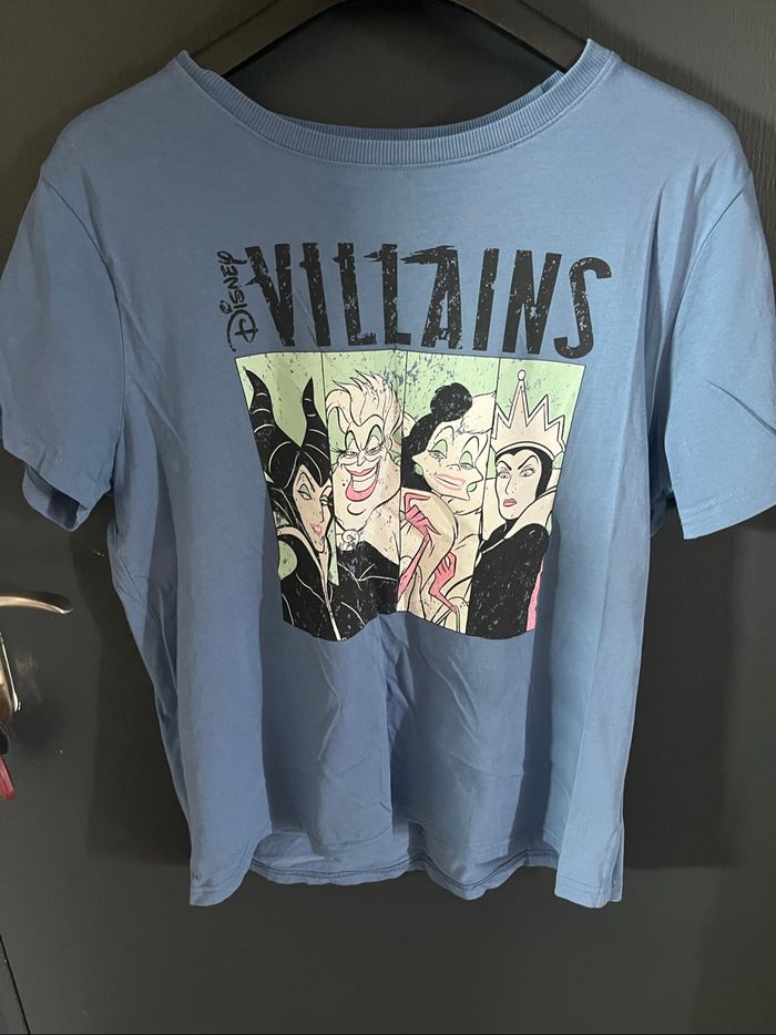T shirt Disney vilains