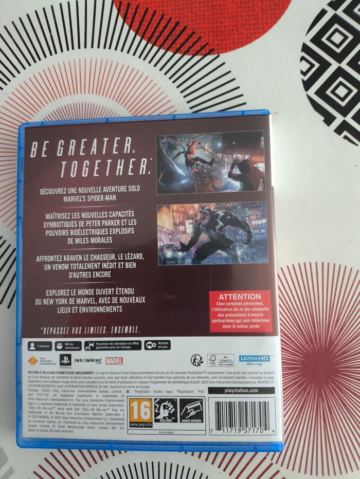 Jeu ps5 - photo numéro 2