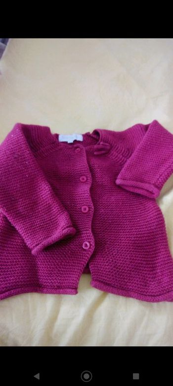 Gilet épais rouge Cadet Rousselle