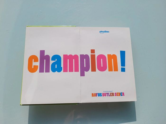 Livre animé hologramme Playbac 🏀 Champion - photo numéro 5