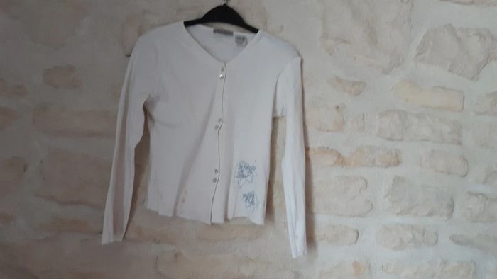 Gilet blanc 10ans