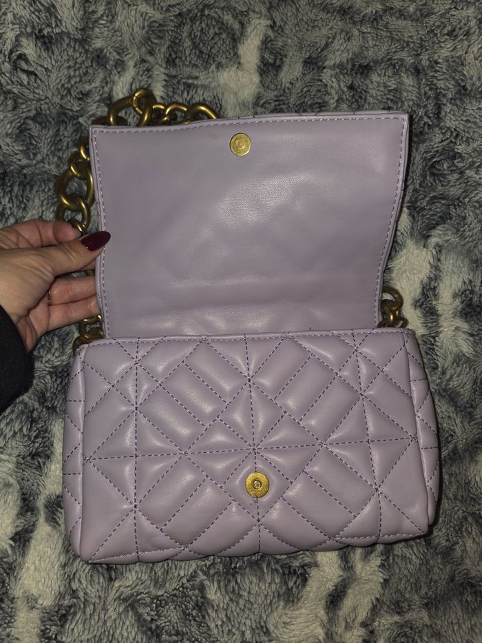 Sac matelassé lila zara - photo numéro 4