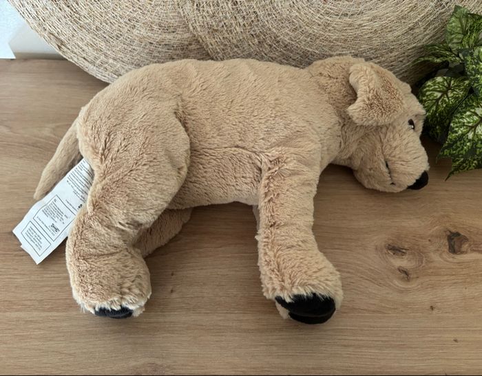 Neuf doudou chien beige golden retriever ikea - photo numéro 4