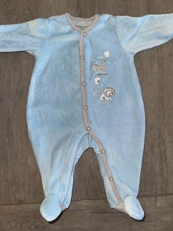 Pyjama orchestra bébé velours