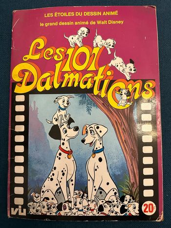 Album livre vignettes Viu (style Panini) complet Walt Disney les 101 Dalmatiens