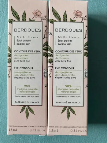 Berdoues contour des yeux poches/cernes