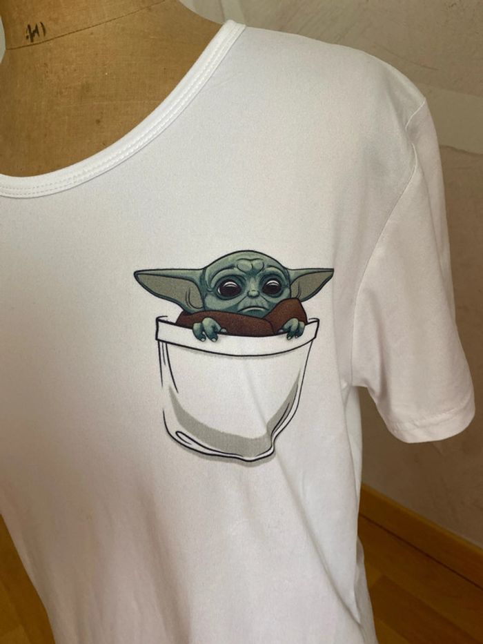 Tee shirt bébé Yoda L - photo numéro 2