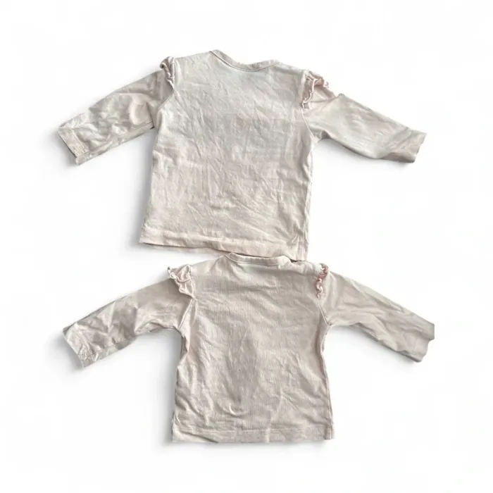 Jolie maillot longue manche bébé x2 - photo numéro 2