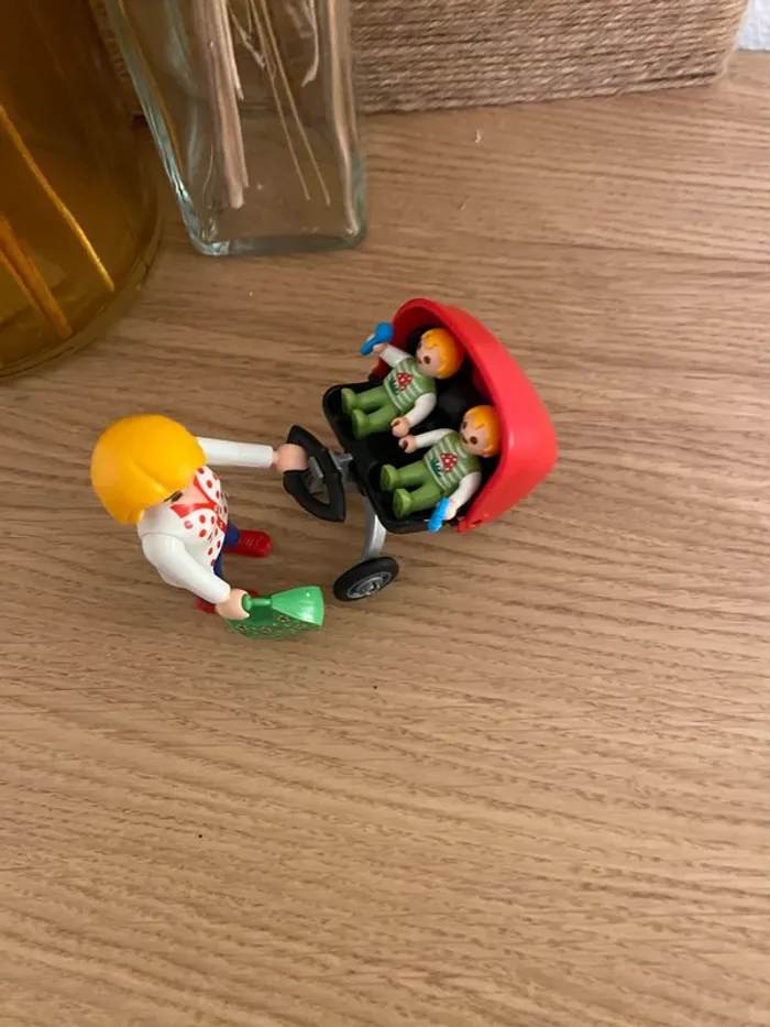 Maman et ses jumeaux Playmobil - photo numéro 2