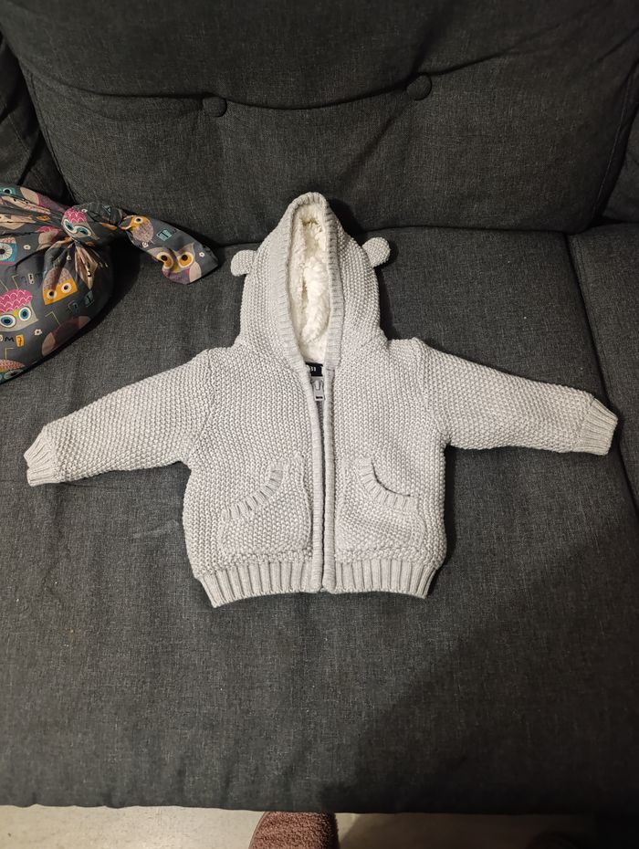 Manteau gilet bébé