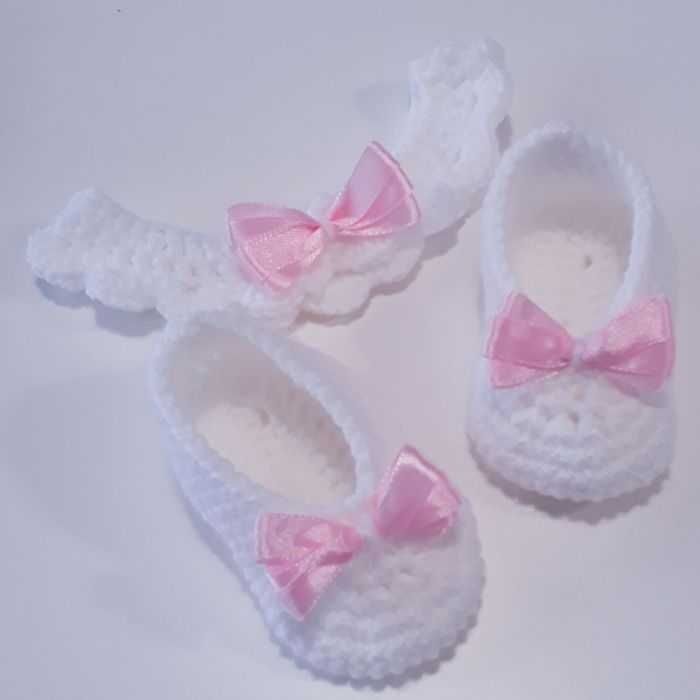 Vêtement bébé fille barboteuse crochet dentelle noeud satin rose 3 mois - photo numéro 5