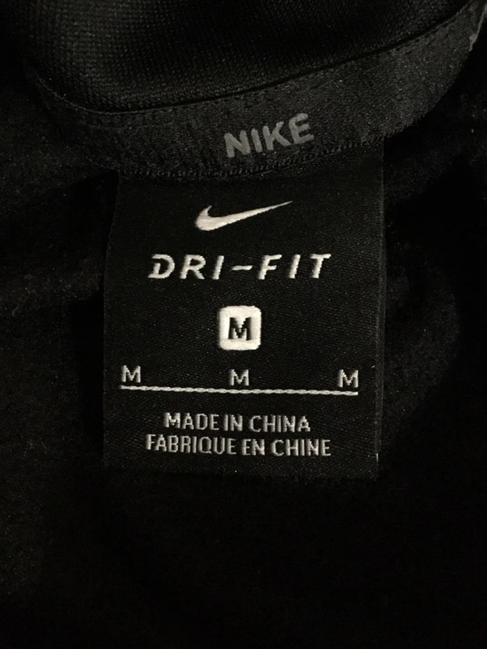 Sweat à capuche pour homme Nike Dri Fit noir taille M 100 - photo numéro 8