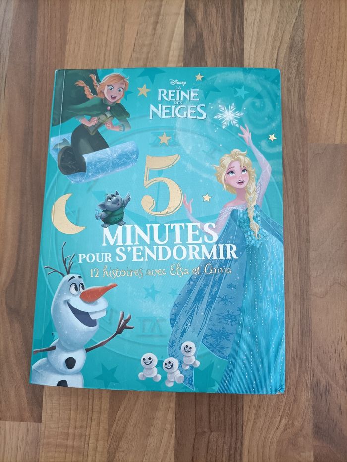 Livre 5 minutes pour s'endormir Reine des Neiges - photo numéro 2