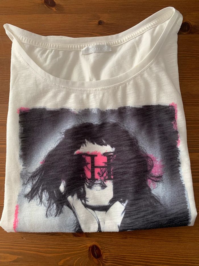 T-shirt Promod blanc T40 - photo numéro 4