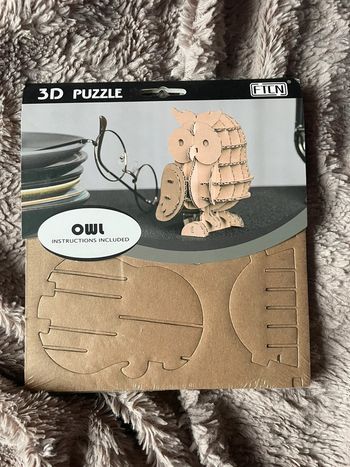 Construction hibou en carton