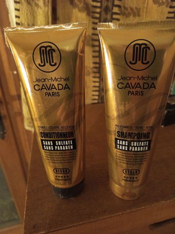 Lots shampoing et après shampooing b'y jean -michel cavada paris 