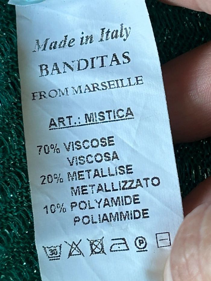 Blouse col v Banditas - photo numéro 4