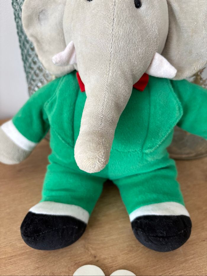 Peluche Babar 30 cm - photo numéro 4