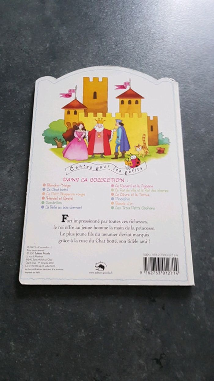 Livre en carton, le chat botté. - photo numéro 2