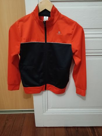 Veste Domyos orange et marine