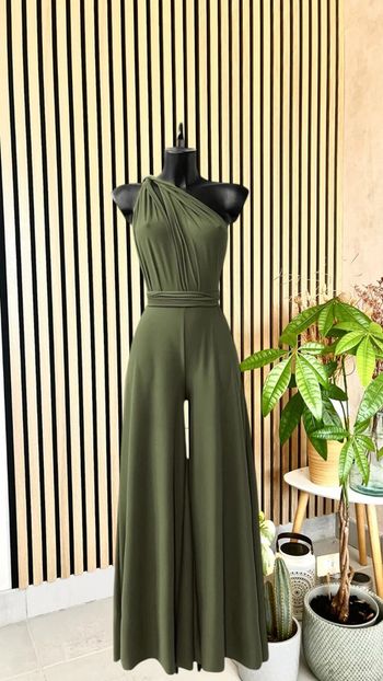 Superbe combi estivale kaki plusieurs positions possibles